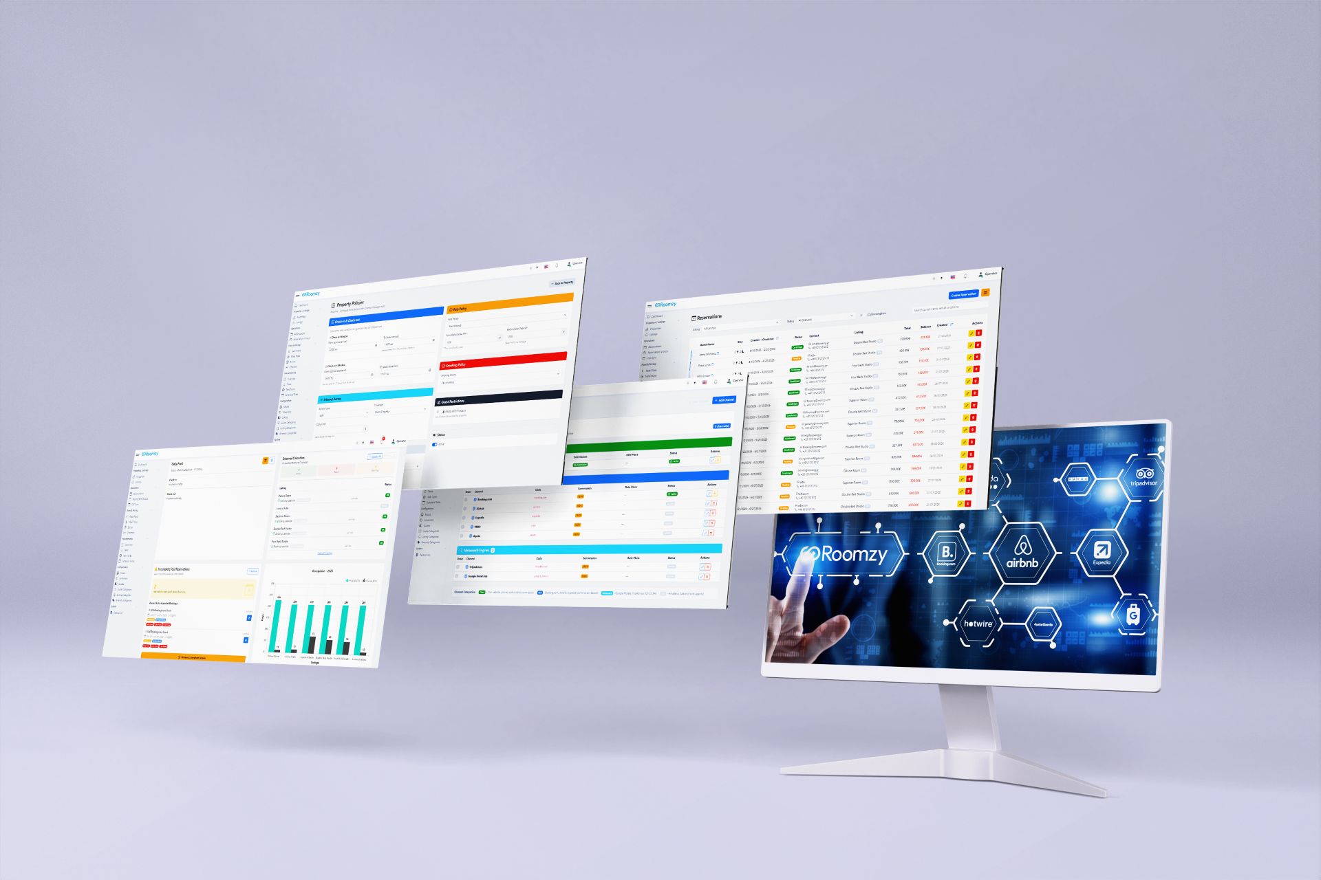 Σύνδεση σε 51+ OTAs. Μεγιστοποίηση κάθε κράτησης.